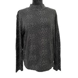 kim rogers mock turtleneck